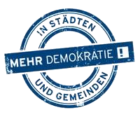 "Mehr Demokratie"-Siegel